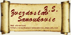 Zvezdoslav Samouković vizit kartica